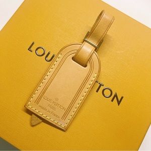 EUC - Louis Vuitton Luggage Tag